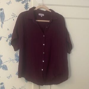 EUC Micheal Stars Gauze Shirt